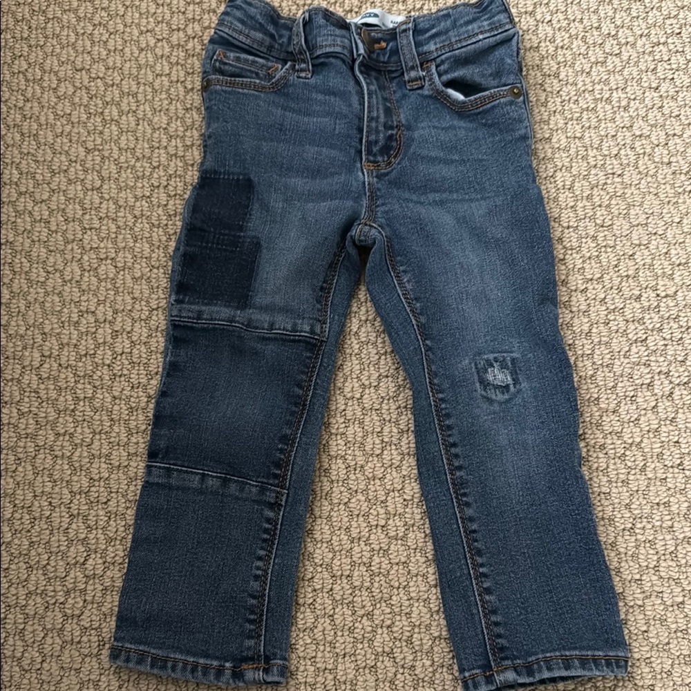 Old Navy Blue Denim Jeans with Straight Legs